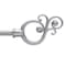 Kenney Mfg Kenney Valencia 5/8 in Standard Decorative Window Curtain Rod, 48-84, Satin Nickel KN65401 - alternate 1